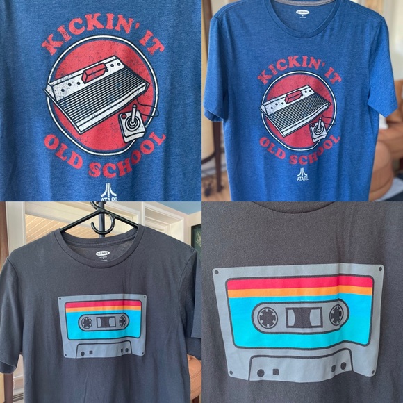 2 Big Boys Medium T-Shirts, Nice Condition, Soft shirts, Boys Tops, Old Navy - Picture 5 of 9